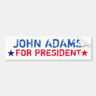 Coche Pegatina para el parachoques presidencial: John
