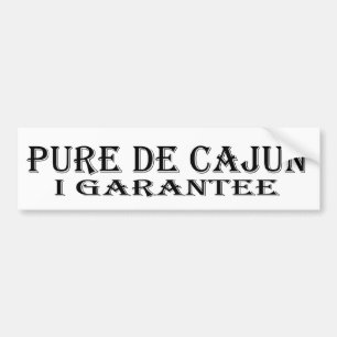 Coche Pegatina para el parachoques Pure De Cajun