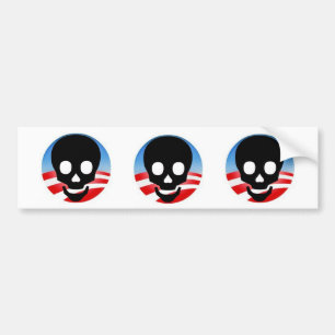 Coche Pegatina para el parachoques tóxica de Obama