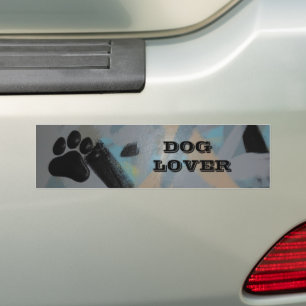 Coche Pegatina para parachoques Amante de los Perros