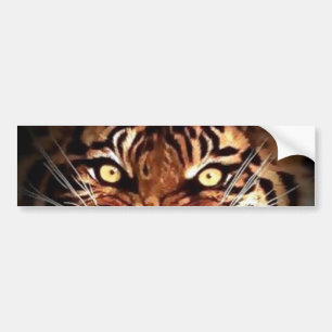 Coche Pegatina para parachoques de ojos de tigre de Suma