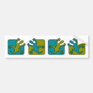 Coche Pegatina para parachoques Gecko / Lizard