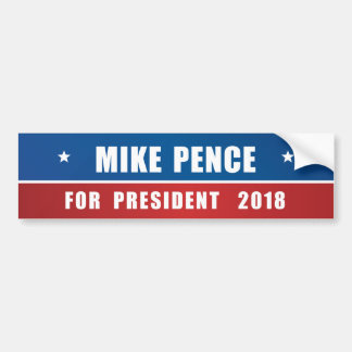 Coche Peniques de Mike para el presidente pegatina para