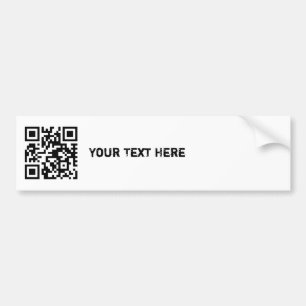 Coche Plantilla de la pegatina para el parachoques del