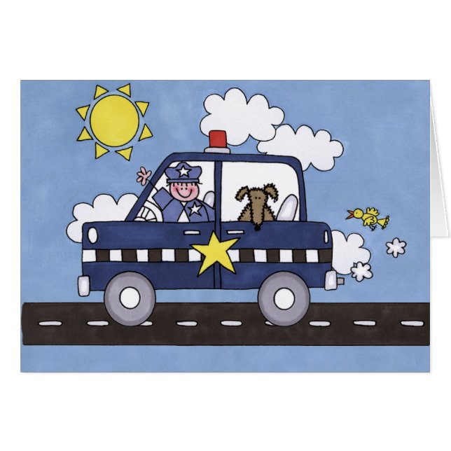 Coche policía (Anverso (Horizontal))