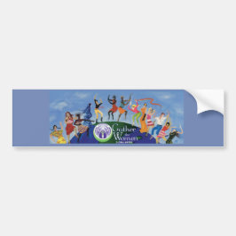 Coche Recolecte a la pegatina para el parachoques de las