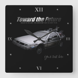 Coche: Reloj de pared acrílico