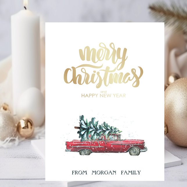 Coche Retro, Navidad de Pino   (Subido por el creador)