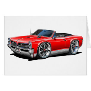 Coche rojo GTO 1966/67