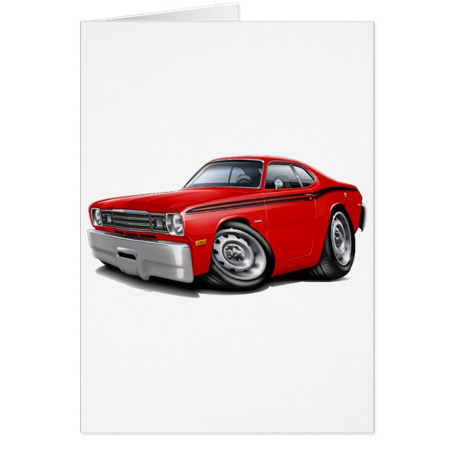Coche Rojo-Negro 1970-74 del plumero (Frente)