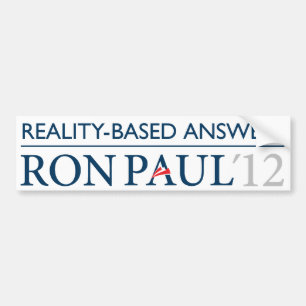 Coche Ron Paul Realidad-Basó a la pegatina para el