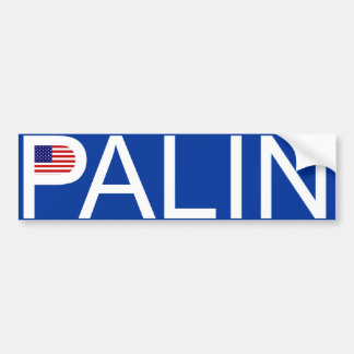 Coche Sarah Palin - pegatina para el parachoques de la