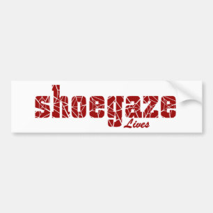 Coche Shoegaze vive pegatina para el parachoques