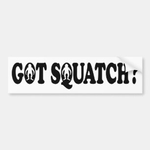 Coche ¿SQUATCH CONSEGUIDO? - Pegatina para el