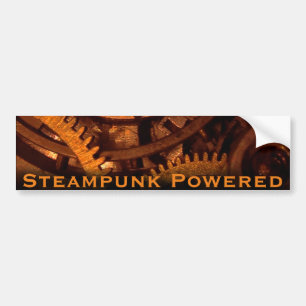 Coche Steampunk accionó a la pegatina para el