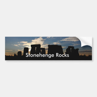 Coche Stonehenge oscila a la pegatina para el