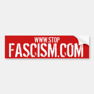 Coche STOPFASCISM.COM - Pare a la pegatina para el