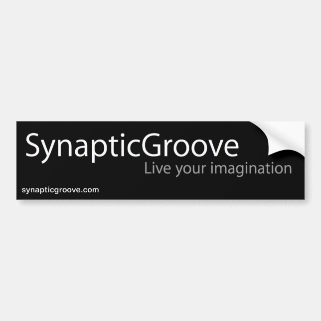Coche SynapticGroove - pegatina para el parachoques (Frente)