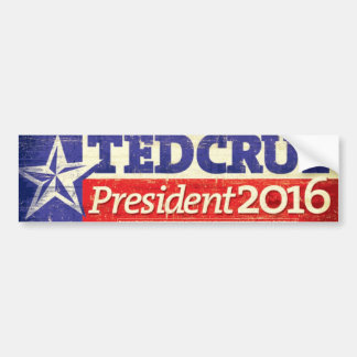 Coche Ted Cruz para el presidente pegatina para el