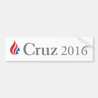 Coche Ted Cruz para la pegatina para el parachoques 2016