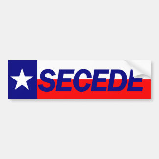 Coche Tejas SECEDE a la pegatina para el parachoques
