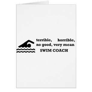 Coche terrible de la nadada