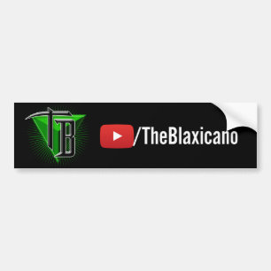 Coche TheBlaxicano URL/Logo - Pegatina para el
