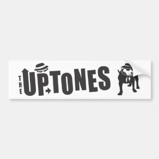 Coche Tres de la pegatina para el parachoques de Uptones