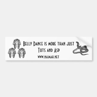 Coche Tuts y pegatina para el parachoques del ASP