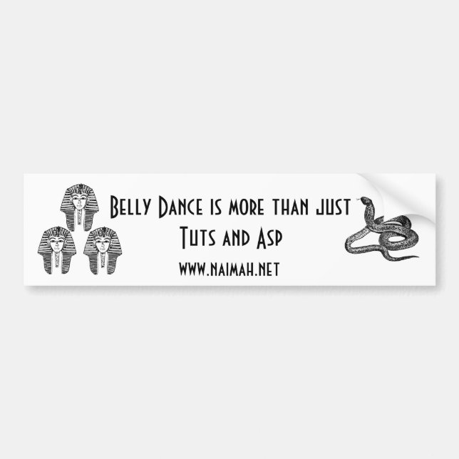 Coche Tuts y pegatina para el parachoques del ASP (Frente)