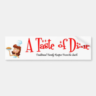 Coche Un gusto de la pegatina para el parachoques de