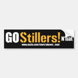 Coche Va la pegatina para el parachoques de Stillers