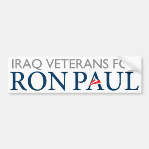 Coche Veteranos de Iraq para la pegatina para el