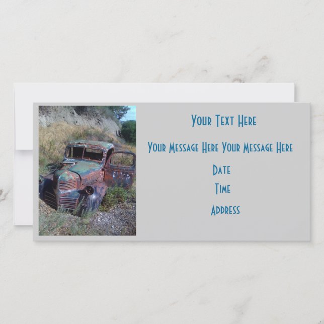 Coche viejo (Anverso)