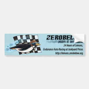 Coche Zerobelow del equipo - pegatina para el