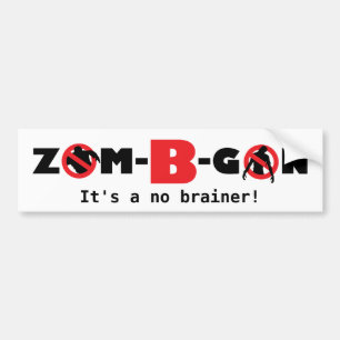 Coche Zom-B-Gobierno de Nigeria, pegatina para el