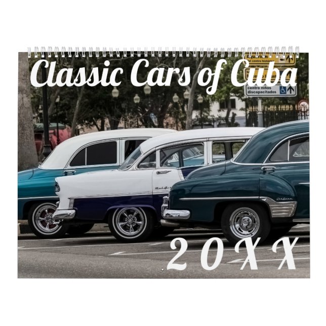 Coches Clásicos de Cuba Calendario 2 (Tapa)