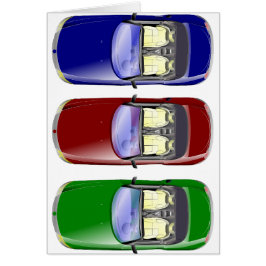 Coches coloridos