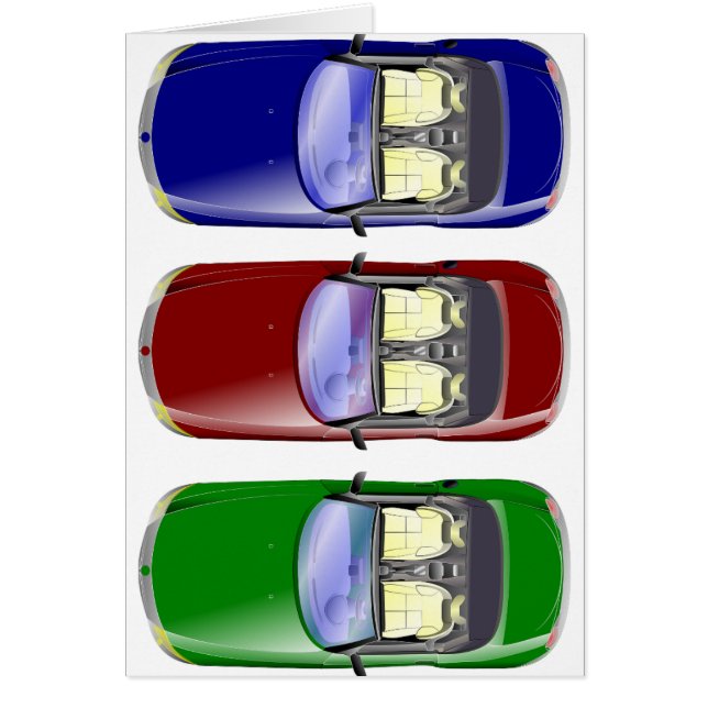 Coches coloridos (Frente)