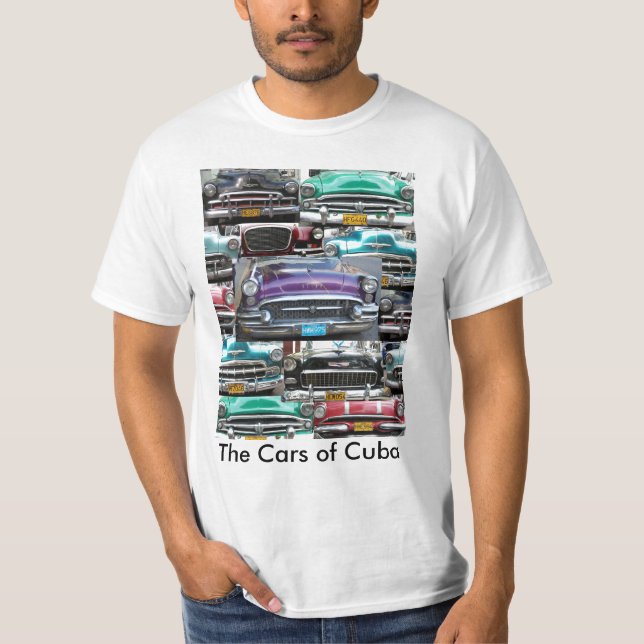 Coches de la camiseta de Cuba 6 (Anverso)