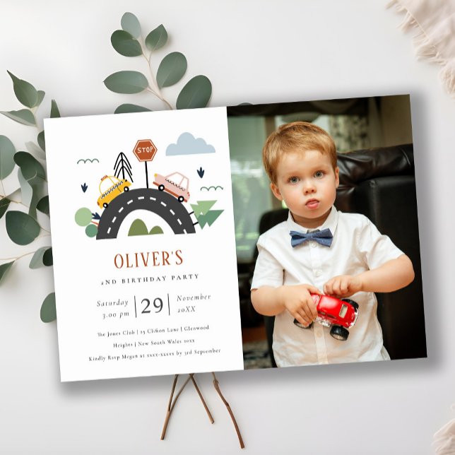 Coches de vehículos urbanos Foto Invitación a cual (Subido por el creador)