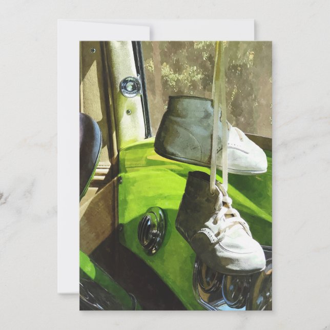 Coches - Zapatos para bebés (Anverso)