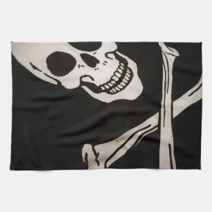 Cocina Bandera alegre 16" del paño del pirata de Rogelio