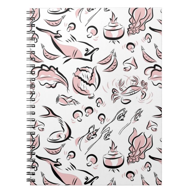 Cocina china moderna Tinta Dibujando Cuaderno Espi (Frente)