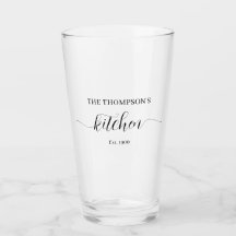 Cocina con Apellido Personalizado de Familia