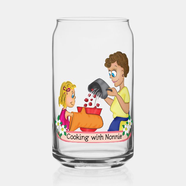 Cocina con vaso de bebida Nonnie (Anverso)