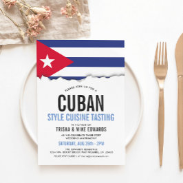 Cocina cubana | Invitación de marca de fiesta