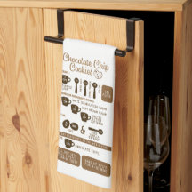 Cocina de cocinas de chocolate toalla de cocina