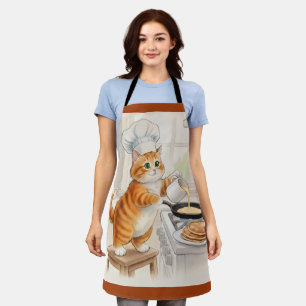 Cocina de gatito, delantal