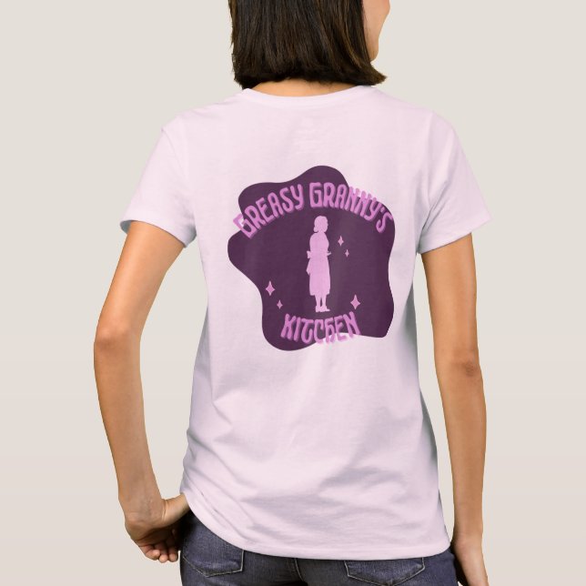 Cocina de una abuela grandiosa - Camiseta divertid (Reverso)